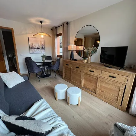 Apartment T2 Design Et Cosy A Avec Terrasse Sud Et Garage Prive - Fr-1-459-235 La Clusaz
